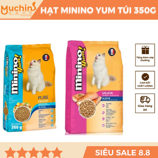 Hạt cho mèo Minino Yum túi 350g - Thức ăn cho mèo mọi lứa tuổi - Muchinshop