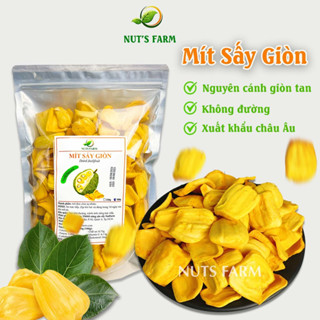  Mít sấy nguyên miếng Nut Farm mít thái xuất khẩu không đường 