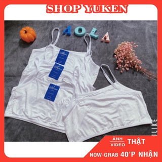 ♥️ Shop Uy Tín ♥️[Áo Lót lá 2 lớp cho bé gái] Áo Lá Cotton Cho Học Sinh Cấp 1,2,3 Hàng Việt Nam.