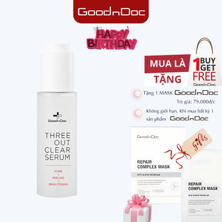 Serum Dưỡng Da Trắng Sáng Three Out Clear Serum GoodnDoc 50ml
