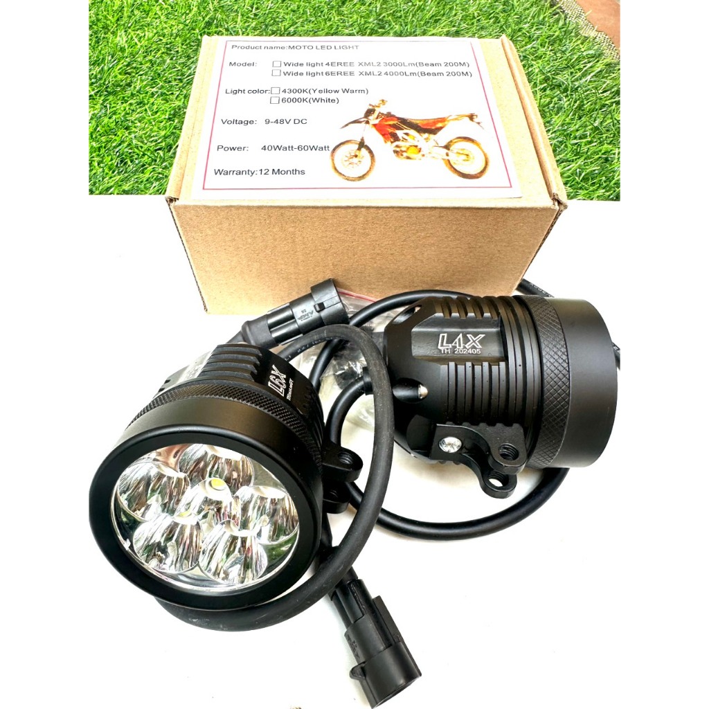 Đèn Trợ Sáng,Đèn Trợ Sáng L4x,L6x,Bóng Đèn Trợ Sáng Xe