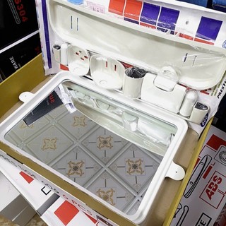  Bộ phụ kiện nhà tắm kèm gương 606 