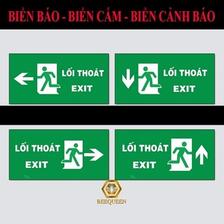 Biển báo - biển cảnh báo lối thoát exit