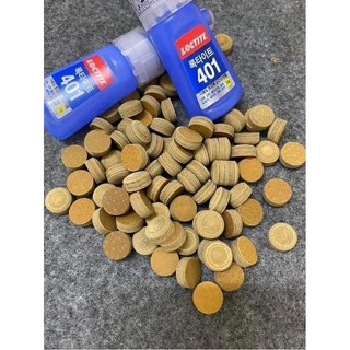 Combo Đầu tẩy bida, Viên tẩy Gậy Bi A kèm keo dính đầu tẩy tiện lợi - Bi A Lạc Đạo