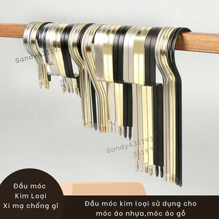Đầu móc kim loại gắn móc áo gỗ (1 móc)