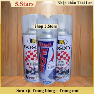 sơn bóng, sơn phủ bóng, màu trong bóng và trong mờ Bosny, Sơn tượng, bảo vệ lớp sơn, bóng lơp sơn