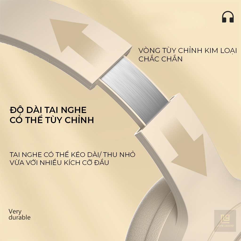 Tai Nghe Bluetooth Chụp Tai D-Rock DR58 Âm Bass Mạnh, Tai Nghe Không Dây Có Mic, Pin Sử Dụng 12 Tiếng Chính Hãng | BigBuy360 - bigbuy360.vn