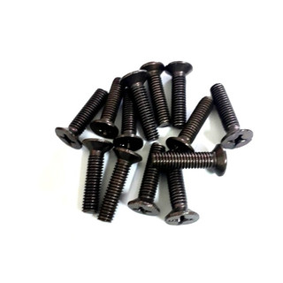 Vít bake đầu bằng thân bulong M6 mạ đen