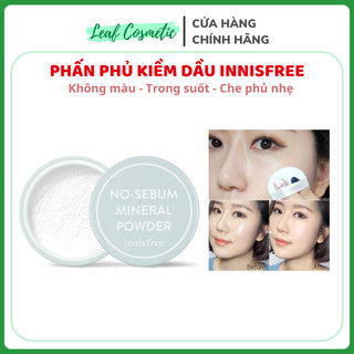  Phấn Phủ Kiềm Dầu Dạng Bột Khoáng Innisfree No-Sebum Mineral Powder 5g 