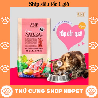 ANF - 6Free - Thức ăn hạt hữu cơ cho mèo con và mèo trưởng thành 400g