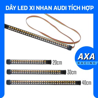 Dây đèn led DẺO XI NHAN AUDI tích hợp dành cho xe máy, ô tô DC`12v