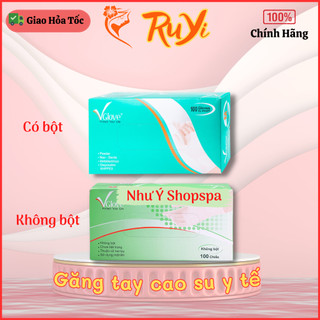 Găng tay y tế có bột, không bột | Găng tay không bột | Găng tay cao su không bột, có bột