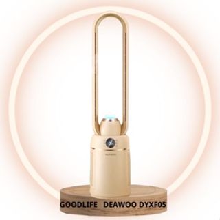 Quạt không cánh lọc không khí siêu vi phun sương tạo ẩm DEAWOO DYXF05 - 32 Cải tiến lực gió và độ ồn