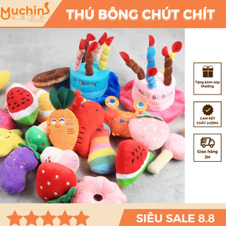 Thú bông chút chít cho chó mèo - TThú bông cho chó mèo giúp gặm sạch răng - Muchinshop