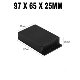 Hộp 97x65x25mm tặng kèm ốc vít - Hộp nhựa đựng mạch điện tử.