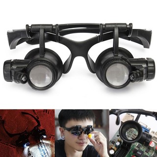 Kính lúp đeo mắt có đèn V2 - 9892G