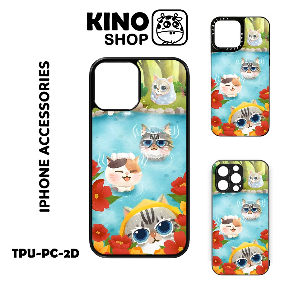 Ốp lưng iPhone KINOSHOP [ OD 1135 ] in chuyển nhiệt ốp nhôm kính viền dẻo chống ố vàng ip 15 Promax 