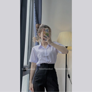 [Mã 21] Quần Tây 2 Nút Bọc Vải