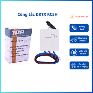 Hộp công tắc điều khiển từ xa rf rc5h