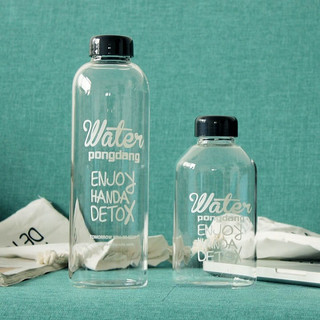 Bình Thủy Tinh PONGDANG Detox 1000ml, 600ml