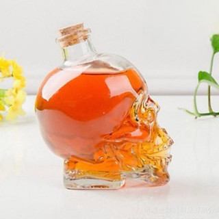 BÌNH THỦY TINH ĐẦU LÂU NÚT GỖ 400ml