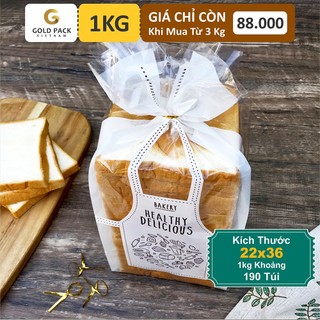 1kg Túi Đựng Bánh Mì Sandwich - Bánh Gối [Gold Pack Viet Nam]