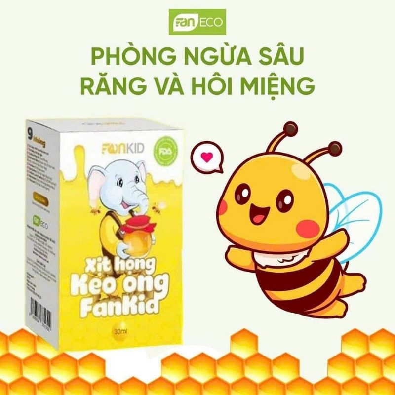 xịt họng keo ong fankis của faneco