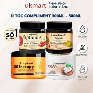 Ủ Tóc Compliment Oil Therapy Argan Oil 500ml Chăm Sóc Chuẩn Salon Phục Hồi Dưỡng Tóc Chắc Khoẻ Bóng Mượt Bồng Bềnh