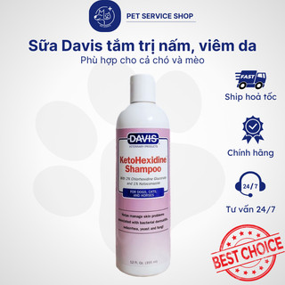 Sữa Tắm Hỗ Trợ Các Bệnh Về Da DAVIS 355ml PETSERVICE.