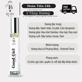 [Chai 10ml] Nước Hoa Ruby Perfume