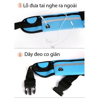 Túi Chạy bộ thể thao đeo thắt lưng túi đựng điện thoại đa năng
