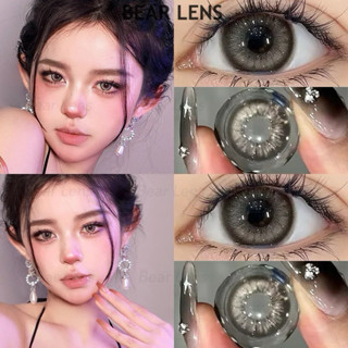 [CÓ CẬN] BEAR LENS Kính Áp Tròng Viền Douyin Thai Milk Gray Giãn Tròng [Tặng Kèm Khay Dụng Cụ Đựng Lens]