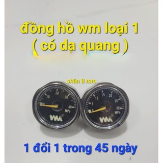 2 đồng hồ weima dạ quang trắng đen