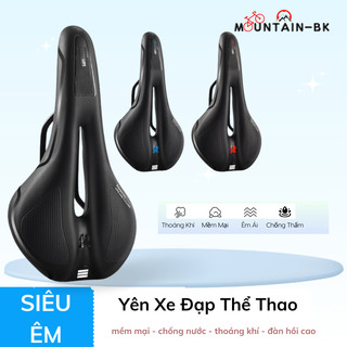 Yên Xe Đạp Thể Thao Giảm Sóc Thoáng Khí Siêu Êm Yên Gầy, Yên Ngựa Xe Địa Hình Xe Đua Phụ Kiện Xe Đạp