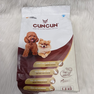 Thức ăn cho chó Cuncun - Dành cho chó poodle, phốc sóc, chihuahua [1,2kg]