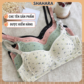 SET 3 Áo Ngực Không Gọng Thoáng Mát Tôn Vòng 1 Gợi Cảm, Áo Lót Nữ Bra Chất Cotton Nâng Ngực Mút Mỏng Anm-76