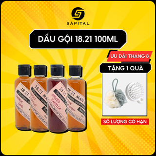 18.21 man made wash chiết 50ml/100ml | dầu gội - dầu xả - sữa tắm 3in1 - chính hãng mỹ