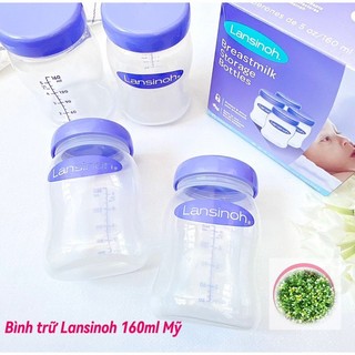  Set 4 Bình trữ sữa Lansinoh 160ml 