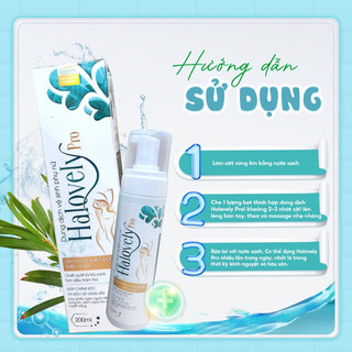 Dung dịch vệ sinh phụ nữ Halovely 200ml
