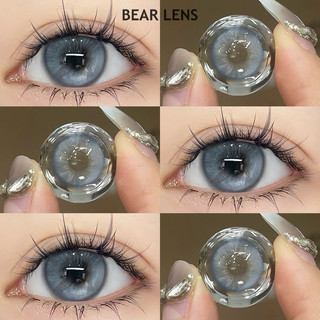 [CÓ CẬN] BEAR LENS Kính Áp Tròng Douyin Hot 839 Gray Tone Tây [Tặng kèm khay dụng cụ đeo]