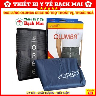 [ Chính Hãng ] Đai Lưng Olumba Orbe Hỗ Trợ Cột Sống, Thoát Vị Đĩa Đệm