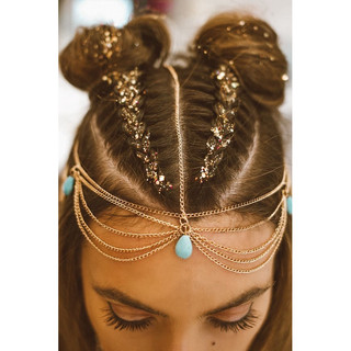 Bờm tóc Vòng đội đầu head chain boho style