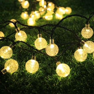Dây đen led pha lê 5m 20 bóng dây đen
