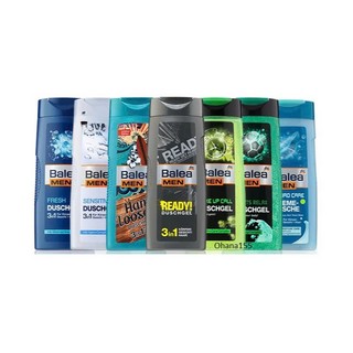 Sữa tắm, dầu gội balea men, isana men dành cho nam 300ml - hàng đức