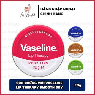  Son Dưỡng Môi Vaseline Lip Therapy Hũ Tròn Original Aloe Vera Cocoa Butter Rosy Lips Dưỡng Môi Xinh Hồng 20g 