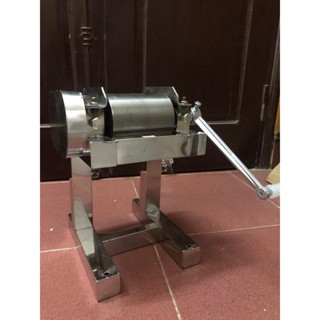 Máy thái bì heo da lợn inox, thái lá chanh cỡ 0.8li siêu nhỏ đến 2li tùy chọn