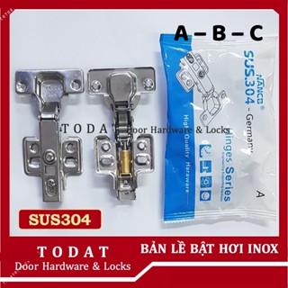 [Nancb INOX] Bản Lề Bật Hơi INOX Tủ Bếp NANCB Cao cấp chuyên dùng cho tủ bếp, tủ gỗ, tủ quần áo (A, B, C)
