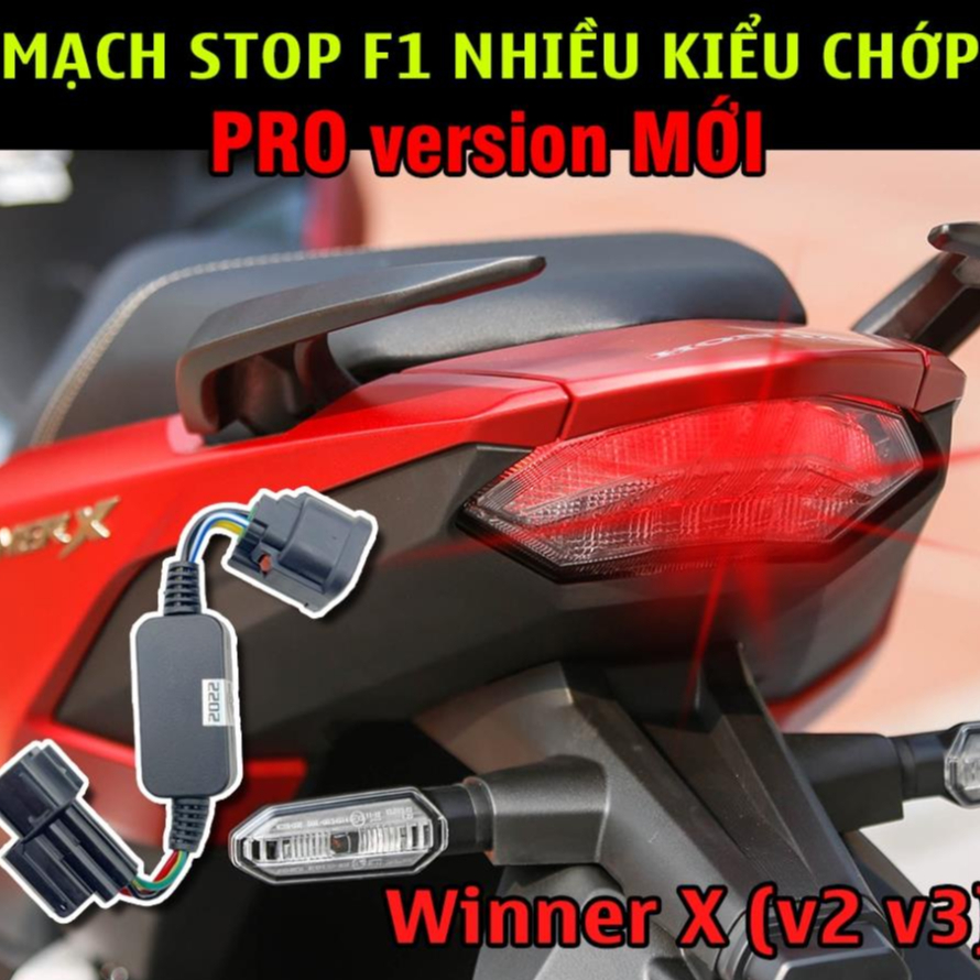 Mạch Chớp Stop F1 Winner X V2 V3 - Bộ mạch sẵn giắc zin Mẫu Mới Pro Version tạo chớp stop F1 nhiều k