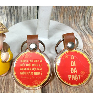 Combo 5-10 Móc khoá A Di Đà Phật 😊 Đẹp & Bền
