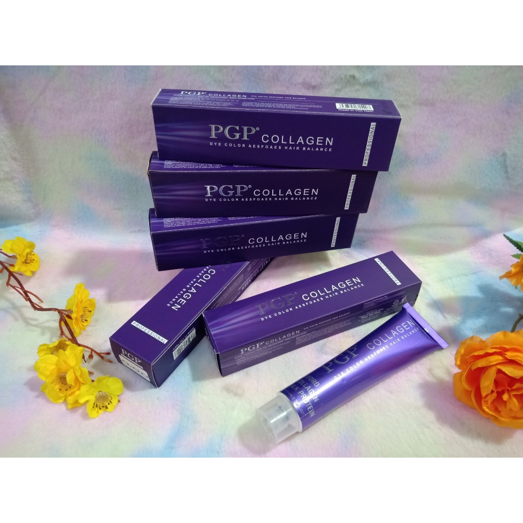 Màu nhuộm tóc PGP 100ml (không có oxy và không có bao tay)